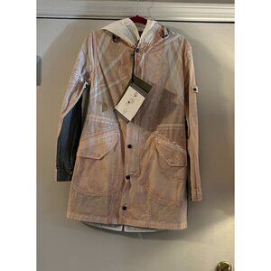 NWT $1400 Mr & Mrs Italy Parka Midi Cotton Jacket